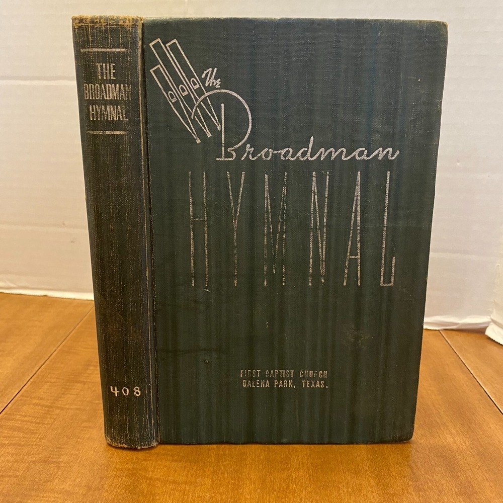 The Broadman Hymnal Hardcover Illustrated Book by B. B. McKinney 1940